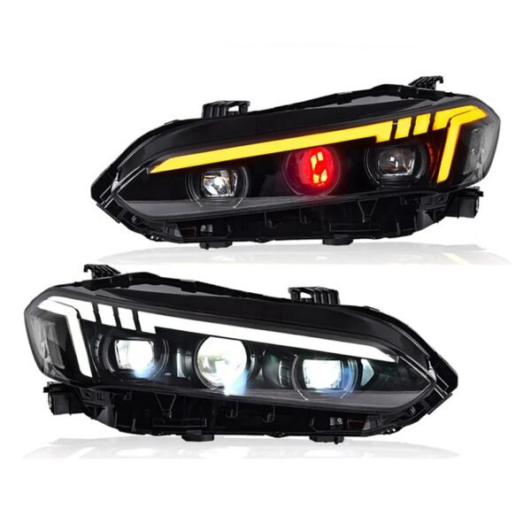 Devil Eye Headlight for 2022-2026 Honda Civic 11th Gen LED Projector Sequential Headlights
