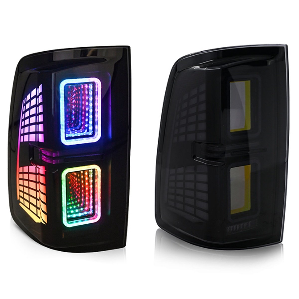 For 09-18 RAM 1500 13-18 RAM 1500 2500 RGB TAIL LIGHTS 道奇公羊09-18款 RGB (9)