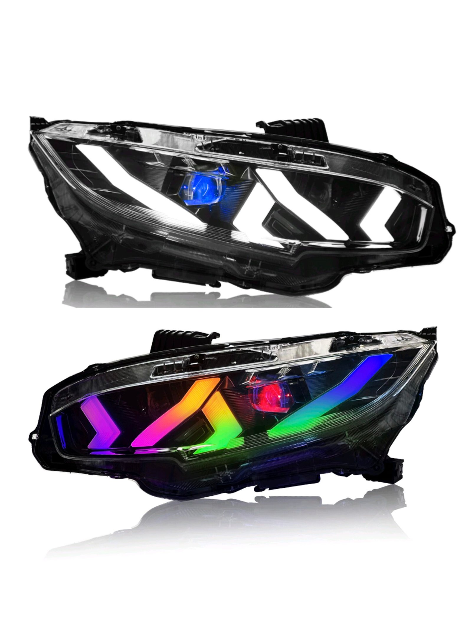 For16-20 Honda Civic Sedan-Coupe-Hatchback-Type R(RGB)