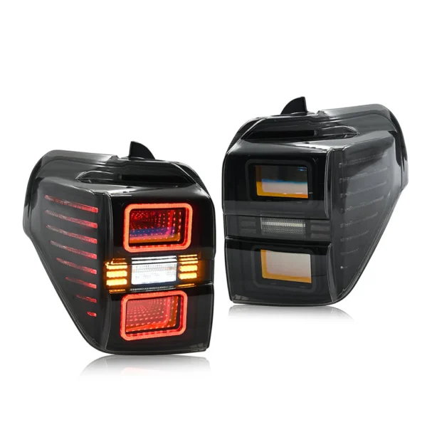 LED Tail Lights for 2010-2023 Toyota 4Runner (SR5,Trail,TRD,TRD Pro,Limited,Venture,Nightshade),w/3D Animation DRL/Sequential Turn Signal
