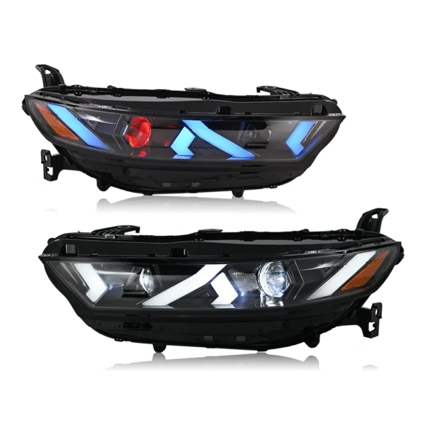 Led Headlight for 2023-2025 Honda Accord Sedan HeadLamps Assembly (Demon Eye)