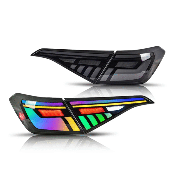 RGB Led Tail Light For 11th Gen Honda Civic 2022-2026 Sequential LED Rear Lamp