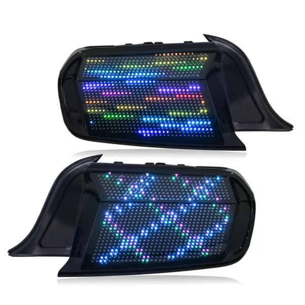 RGB Tail Light for 2015-2023 Ford Mustang With Multiple Animation Modes