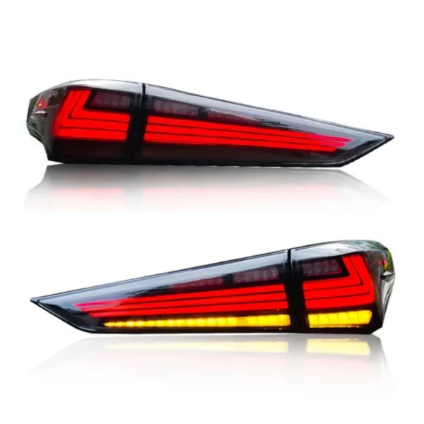 Toyota HighlanderLED Tail Lights 2021-2023 With Start Dynamic Breathing DRL & Sequential Steering Signal Light