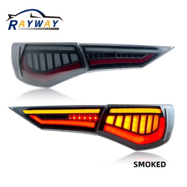LED Tail Light for 2019-2021 Nissan SylphySentraPulsar with Start Up Animation (Smoked/Red)