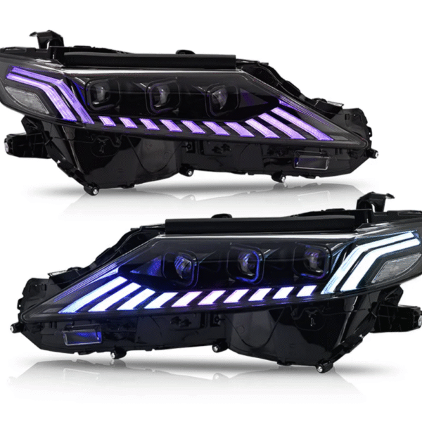RGB Headlights For 2018-2024 Toyota Camry LE SE XLE XSE TRD (Audi Model)