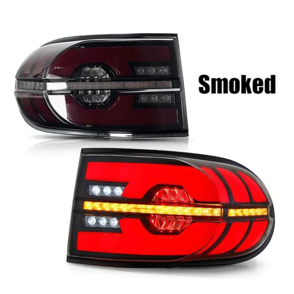LED Tail Lights for 2006-2021 Toyota FJ Cruiser Tail Lights Assembly (Clears/ Smoke)