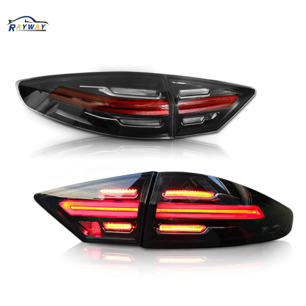 For 2013-2016 Ford Fusion Mondeo LED Tail Lights Assembly With Start-up Animation