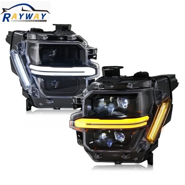 LED Headlights for Ford F150 F-150 2024 2025 STX XLT XL Front Lamp Assembly