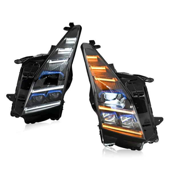 Led Headlight For 2013-2019 Cadillac ATS ATS-L Assembly-HALOGEN