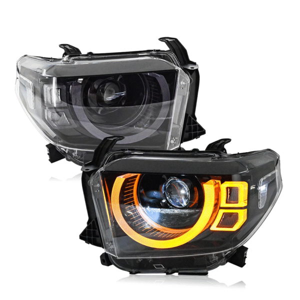 Led Headlights Fit For 2014-2021 Toyota Tundra Headlights Assembly(Land Rover Defender style)
