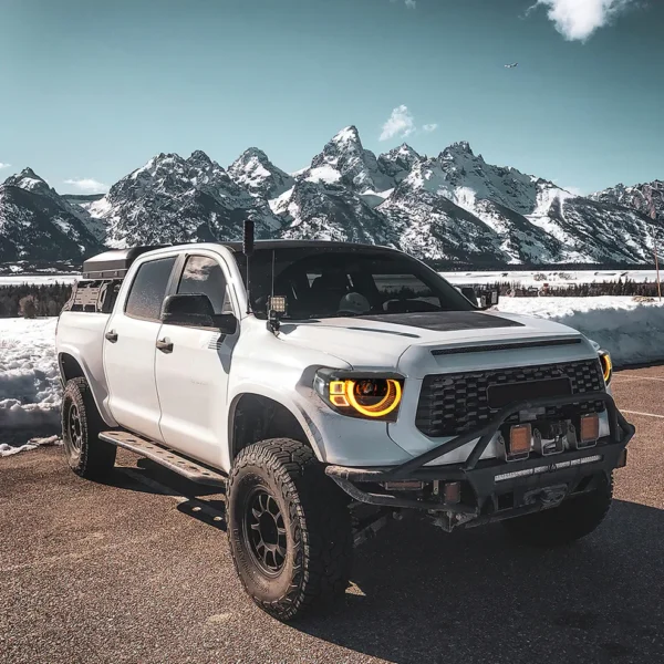 Led Headlights For 2014-2021 Toyota Tundra Headlights Assembly(Land Rover Defender style)