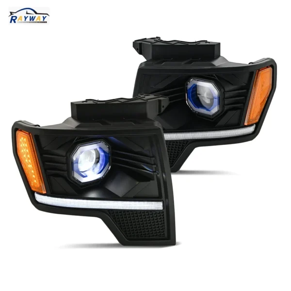 Led Projector Headlights for 2009-2014 Ford F-150 Led Headlight Assembly0 F-150 Front Lamp Assembly