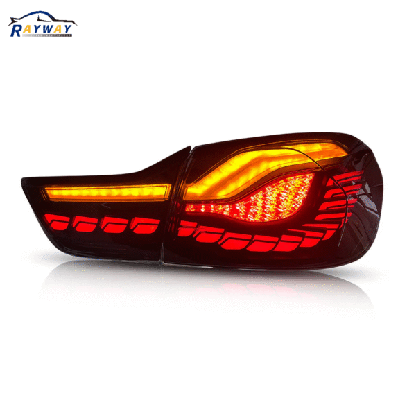 For BMW 4 series 2013-2019 & M4 GTS 2014-2018 oled tail lights (Smoked/Red)