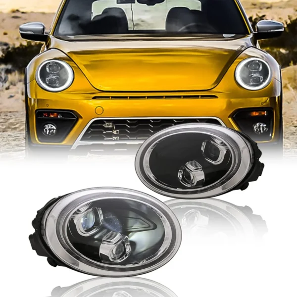 LED Headlight for 2012-2019 Volkswagen VW Beetle Start-up Animation Sequential Indicator