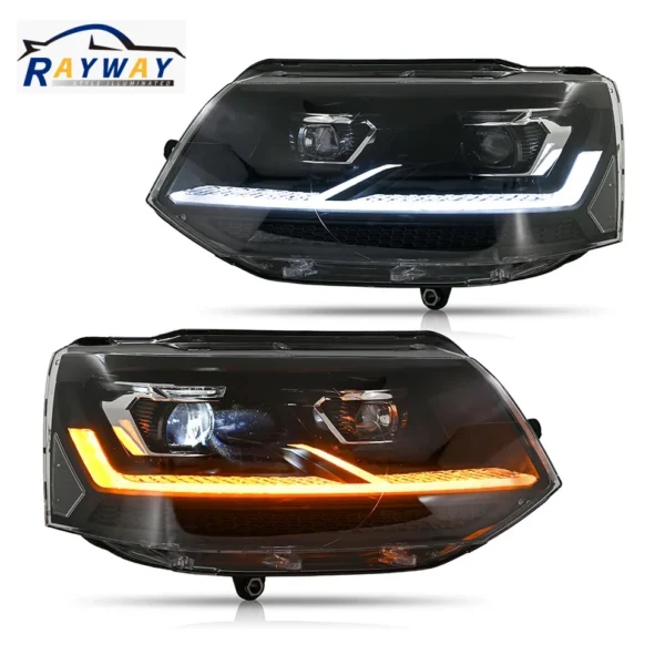 LED Headlights for 2013-2015 Volkswagen Multivan T5.1 HeadLamps Assembly