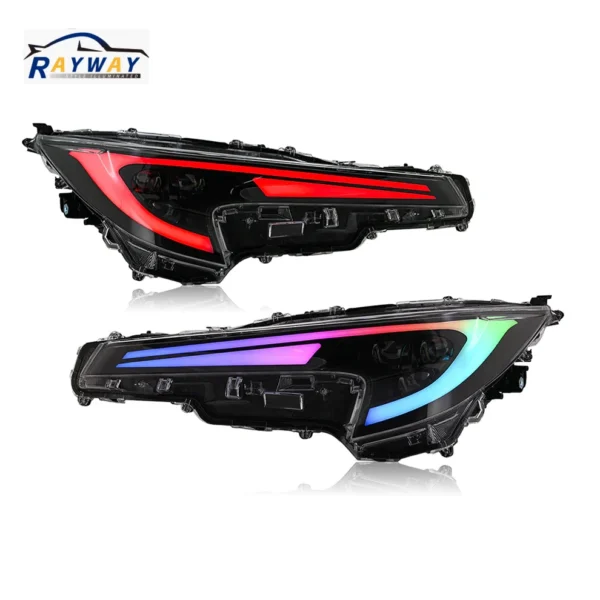 RGB Headlights for 2020-2026 Toyota Corolla Sedan/Hatchback/GR Headlamp Assembly