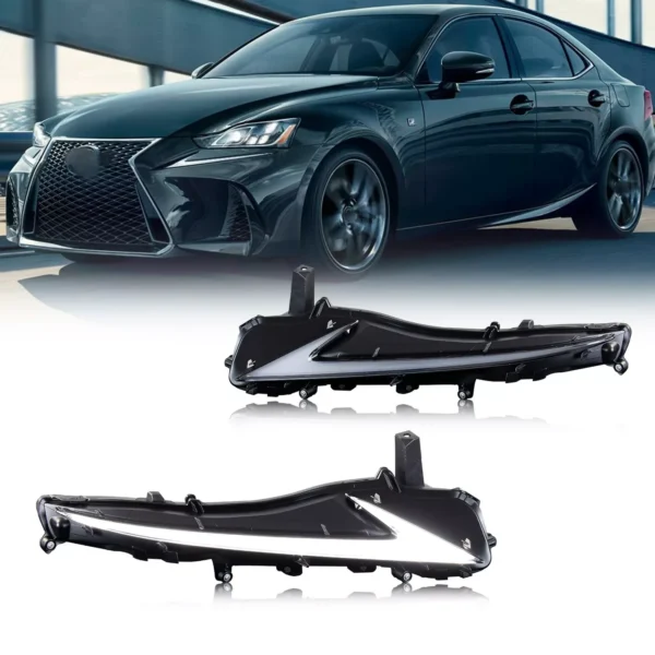LED Headlights Fit For 2016-2017 Lexus IS300 W/Start up Animation With Sequential Turn Signal