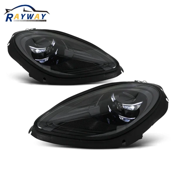 Led Headlights for 2014-2018 Porsche Macan 95B.1, Upgrade Full LED Matrix Headlights Assembly