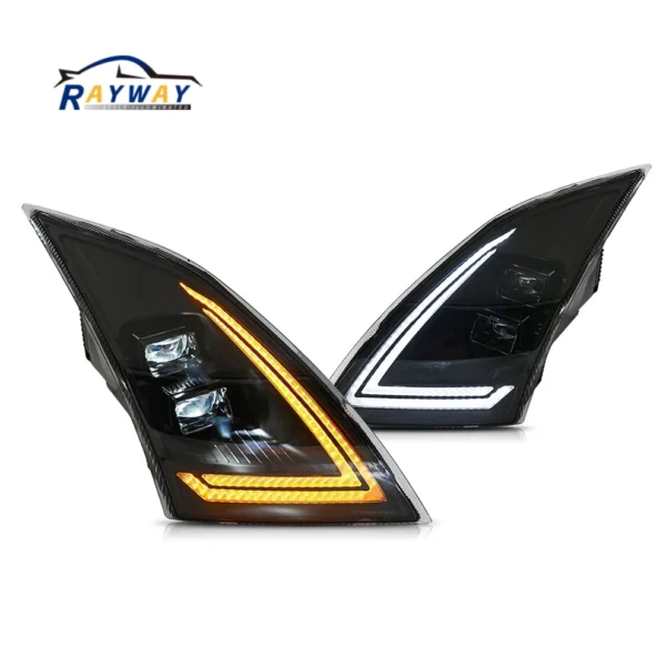 Led Headlights for 2018-2024 Volvo VNL 300 400 740 760 860/VNR 300 400 640