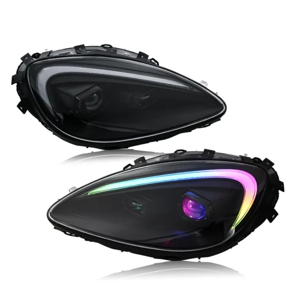 RGB Headlight For 2005-2013 Chevrolet Corvette C6 LED Headlight Assembly