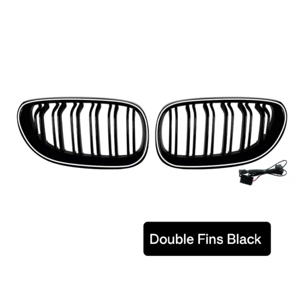Front Grille Lights Fit For BMW 5S E60 E61 2004-2010